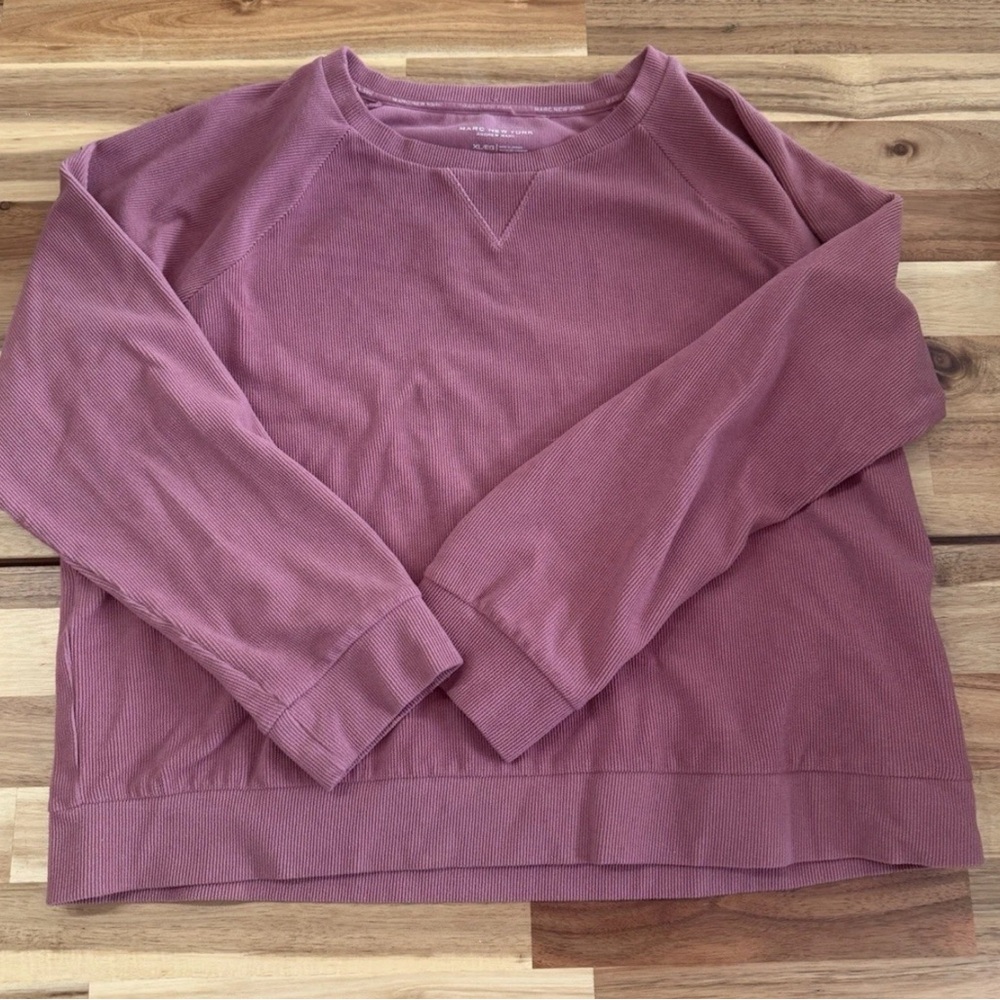 Marc New York Dusty Rose Crew Neck Sweater